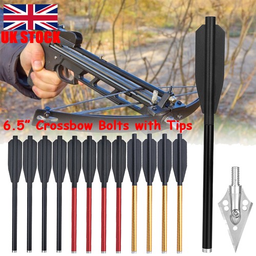 Aluminum arrows bolts - 6.5",