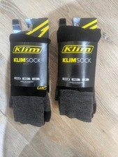 Two packs of Klim Socks Size SM SIZES 4-6 RRP £50