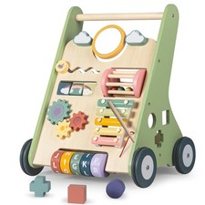 Wooden Baby Walker for 1 2