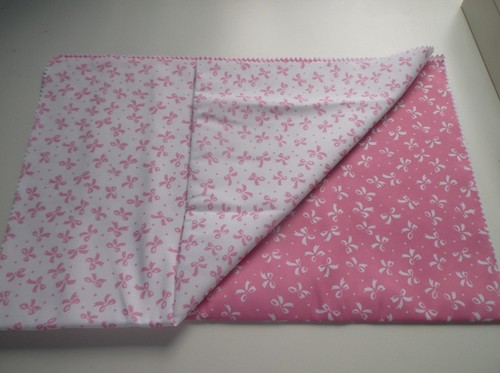 Bow fabrics white - 2, x