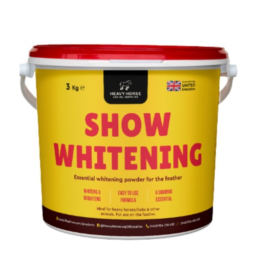Heavy horse show whitening - horse,