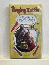 The Singing Kettle Tooth Happy VHS Video Tape RARE Hard To Find