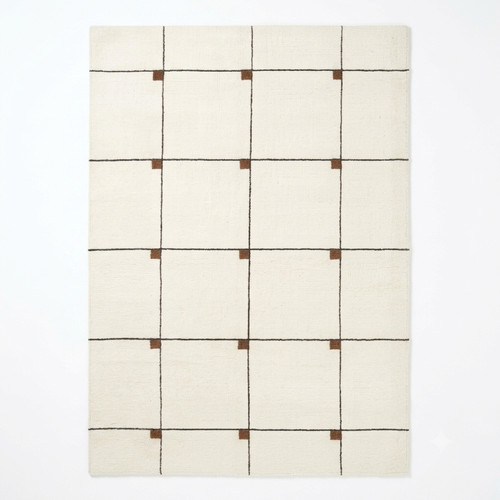 Hand tufted wool rug 10x14 - rug,