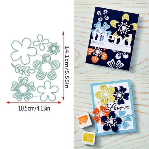 Daisy funky florals - daisy, metal