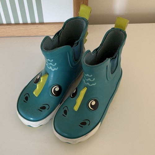Kids dinosaur wellies 8 - dinosaur,