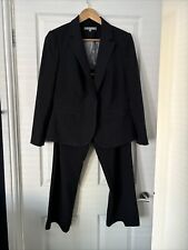 Women’s Marks And Spencer’s Charcoal Suit Jacket Petite 14 And Trousers 12R
