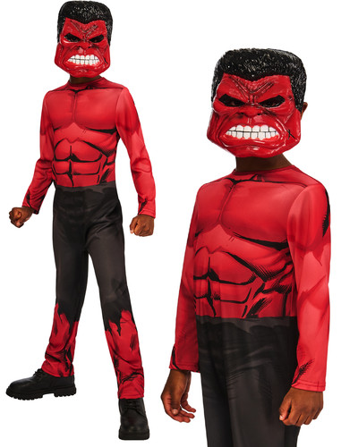 Red hulk costume - +, boys