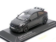 Ford Focus RS500 2010 Matt Black 1/43 Minichamps MINT IN BOX!