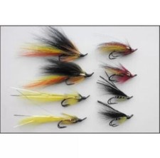 8 Double Salmon Flies, Banana