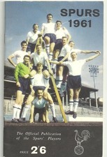 'SPURS 1961' - Official Publication of the Tottenham Hotspur Players - 52 Pages
