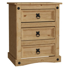 Vida Designs Mexican Solid Pine Chest Of Drawers Beds Bedside Wardrobe Bedroom