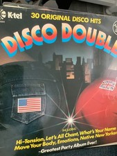 Disco Double - 2x 12" LP Vinyl Album - K-Tel - 1978 -Hits  various BIG artists.