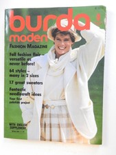 Burda moden magazine sep 1984 - magazine,