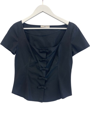 Prada black fitted top size - black, it