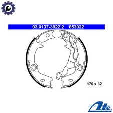 BRAKE SHOE SET PARKING BRAKE