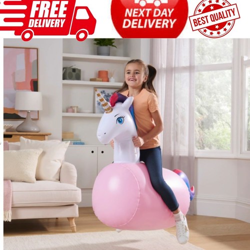 Inflatable unicorn hopper - unicorn,