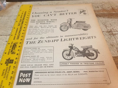 1960 zundapp scooters - zundapp,