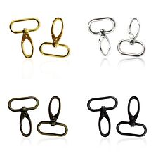 Bag Clasps Lobster Swivel Trigger Clips Quality Metal Snap Hook 20mm 25mm 32mm