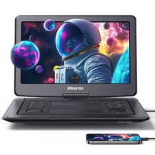 19" Portable DVD Player w/16"