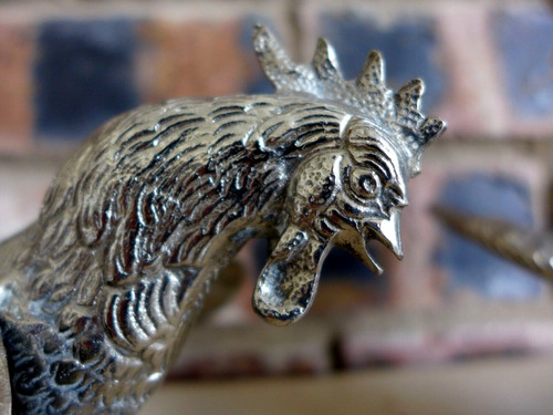 Vintage metal pair silver - vintage,
