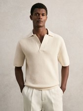 Reiss Mens Cream Top Size L