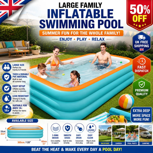 Large family inflatable - family,