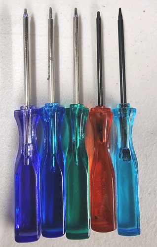 Torx screwdrivers set t6 - torx, t5