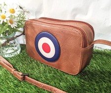 Rare Yoshi Lichfield Leather Mini Crossbody Shoulder Bag - MOD Target - Travel 