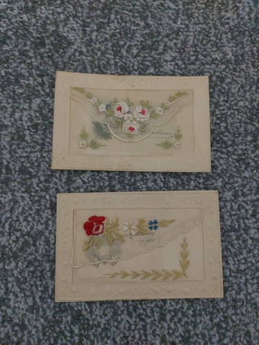 Ww1 embroidered silk - 2,