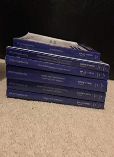 Kaplan schweser cfa level - cfa, 3