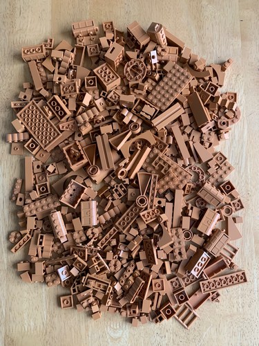 Lego medium nougat 500g bricks - nougat,
