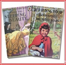 Ladybird Books Sleeping Beauty + Red Riding hood + goldilocks Series 606D 
