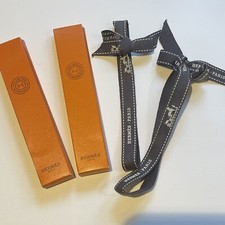 hermes hermessence sample Packaging with Hermes ribbon