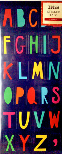 Sheets alphabet - 6,