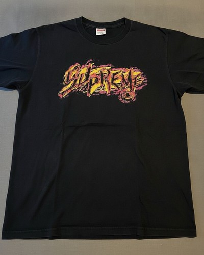 Supreme scratch tee black fw20 - black,