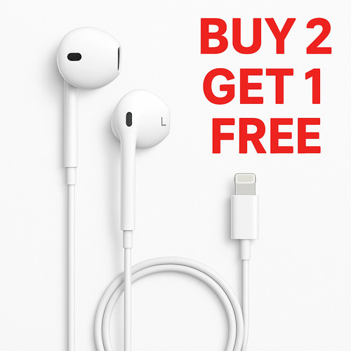 Wired earphones headphones - earphones,
