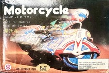 TIN PLATE - MOTORCYCLE - WIND