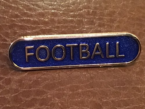 Vintage school football badge - vintage, badge.