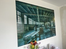 Industrial Style Factory Wall Mural