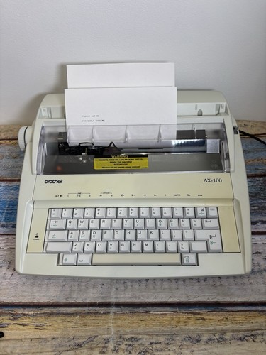 Brother 100 electronic - brother, ax-100