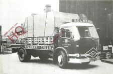 Picture Postcard~ FODEN 2-STROKE FLATBED WITH PALLET LOAD, BULMERS CIDER BREWERY