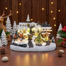 Large Christmas Village House