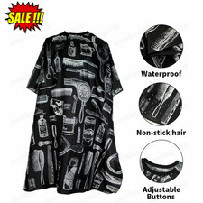 New Hair Cutting Cape Pro Salon Hairdresser Gown Barber Cloth Pattern Apron