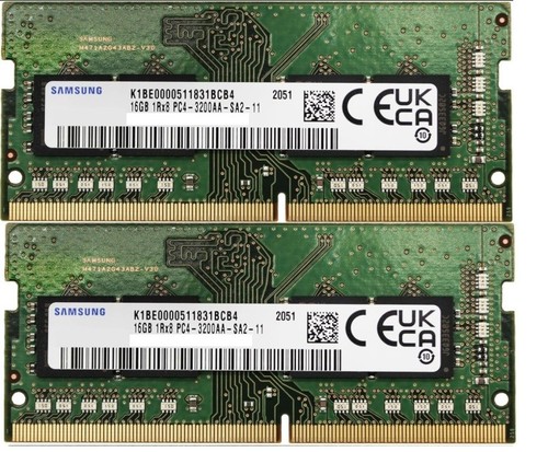 Samsung 32gb ddr4 3200mt non - samsung,
