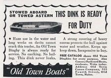 Magazine Ad - 1939 - Old Town