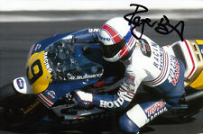 Roger Burnett Hand Signed Rothmans Honda 6x4 Photo 1.