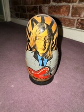 Rare Beatles Russian Nesting Dolls Matryoshka , 5-Piece Set Hand-Painted!