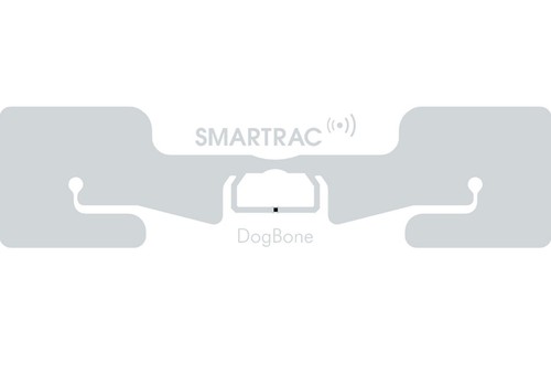 Dogbone wet inlay rfid - wet, tag
