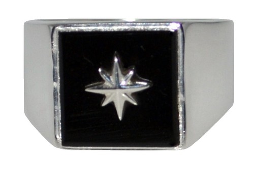 Men north star - north, square