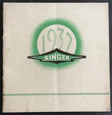 SINGER CAR RANGE Sales